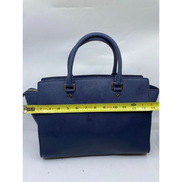 Michael Kors Blue Selma Bag MSRP $390 - Picture 6 of 16